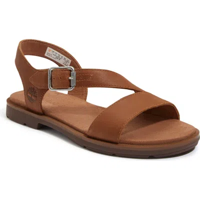Timberland Calista Bay Womens Backstrap Sandal In Brown