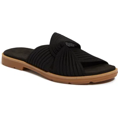 Timberland Calista Bay Slide Sandal In Black