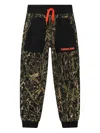 Timberland Camouflage-print Track Pants In Black