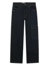Timberland Cargo-pocket Jeans In Black