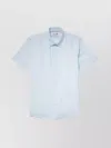 Timberland Casual Shirt With Button-down Collar And Short Sleeves