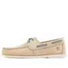 Timberland Cedar Bay Boat Shoes 'light Beige Nubuck' In Multi