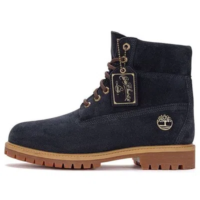Timberland C.f. Stead Indigo Suede Heritage 6 Inch Boot 'dark Blue Suede' In Multi