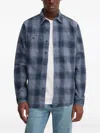 Timberland Check Pocket Flannel Shirt In Blue