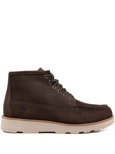 Timberland Chukka Lace-up Suede Boots In Brown