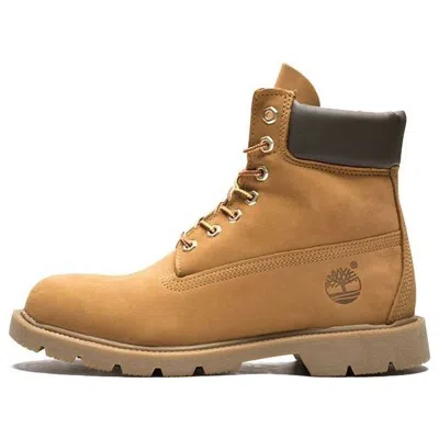 Timberland Classic 6 Inch Waterproof Boot 'wheat Nubuck' In Brown