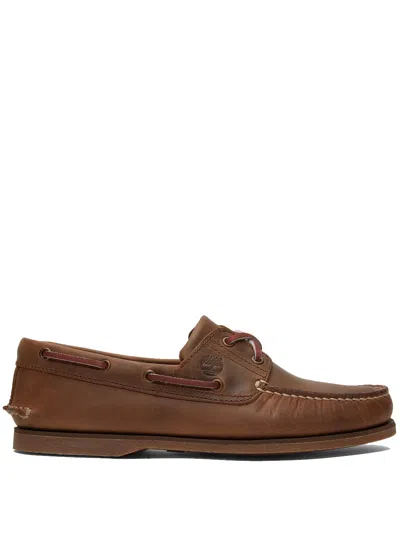 Timberland Classic Boat 2 Eye Loafer In Brown