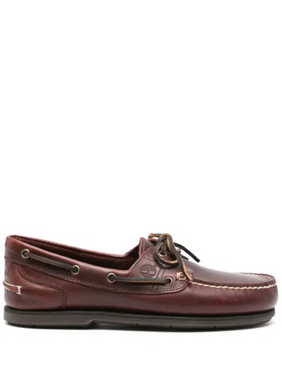 Timberland Classic 2-eye Boat Shoes For Men In Brown