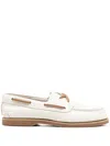 Timberland Almond Toe Moc Stitched Boat Shoe