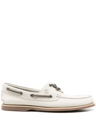 Timberland Classic Boat Shoes In Nude