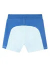 Timberland Colourblock Drawstring Shorts In Blue