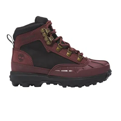 Pre-owned Timberland Converge Hiking Boot Junior 'burgundy' | Purple | Kid's Size 7
