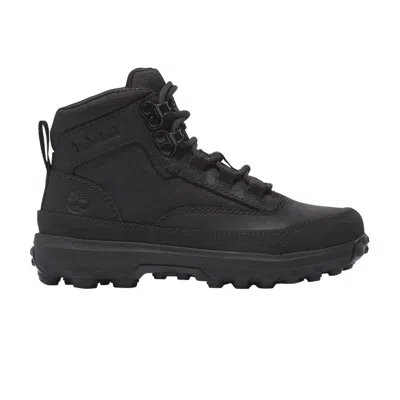 Pre-owned Timberland Converge Mid Boot Junior 'triple Black' | Kid's Size 6.5
