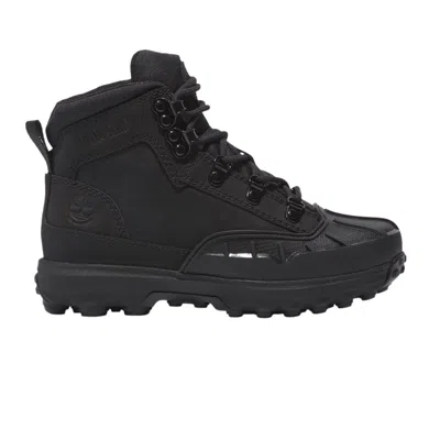 Pre-owned Timberland Converge Rubber Toe Boot Youth 'triple Black' | Kid's Size 3