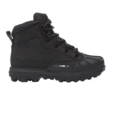 Pre-owned Timberland Converge Rubber Toe Waterproof Boot Junior 'black' | Kid's Size 5