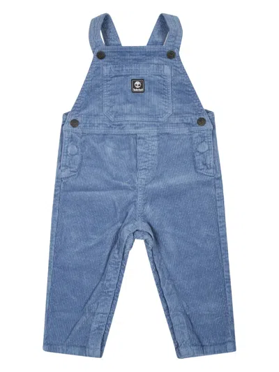 Timberland Babies' Corduroy Dungarees In Blue