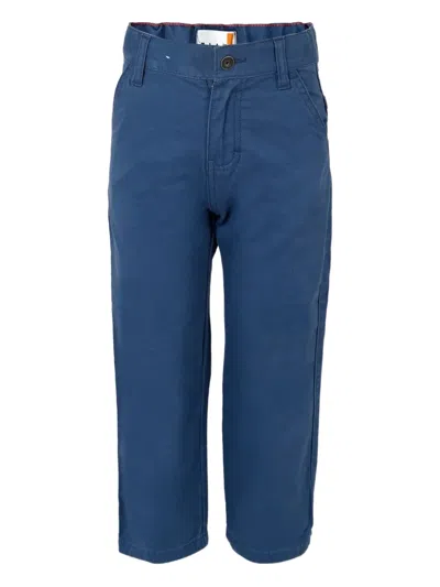 Timberland Kids' Cotton-blend Trousers In Blue