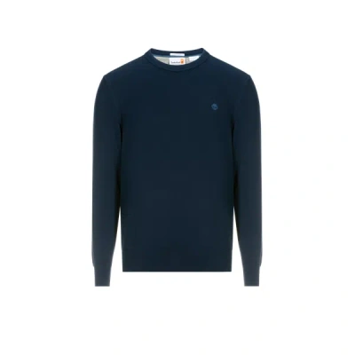 Timberland Cotton Jumper In Blue