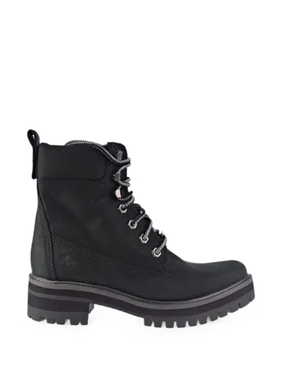 Timberland Courmayeur Valley Lace-up Boots In Black