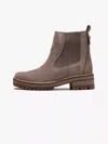Timberland Courmayeur Valley Tb0a1rrk929 Chelsea Boot Women Brown Leather Moo427 In Grey