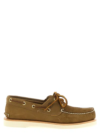 Timberland Crafted Loafers Green In Brown