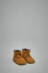 Timberland Crib Bootie Mid Lace Up Boot In Brown