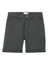 Timberland Cuffed Cotton Shorts In Green