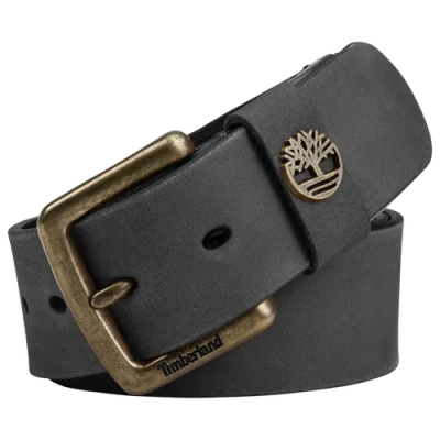 Timberland Cut-to-fit Leather Belt In Black