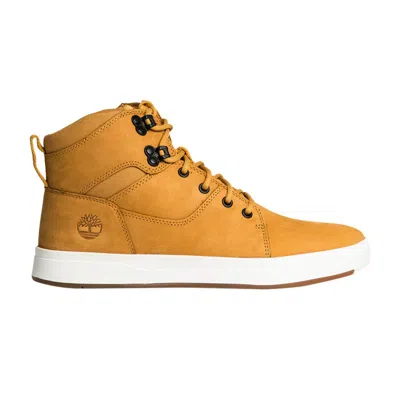 Pre-owned Timberland Davis Square Chukka 'wheat Nubuck' | Tan | Men's Size 8.5 In Brown