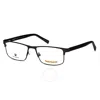 Timberland Demo Rectangular Men's Eyeglasses Tb1594 009 58
