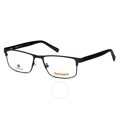 Timberland Demo Rectangular Men's Eyeglasses Tb1594 009 58