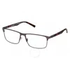 Timberland Demo Rectangular Men's Eyeglasses Tb1651 006 60