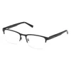 Timberland Demo Rectangular Men's Eyeglasses Tb1841-h 002 56 In Black