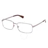 Timberland Demo Rectangular Men's Eyeglasses Tb50038 008 64