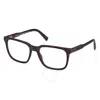 Timberland Demo Square Men's Eyeglasses Tb50047 052 54