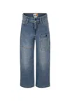 Timberland Denim Jeans For Boy With Tree In Denim