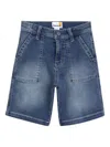 Timberland Denim Utility Shorts In Blue