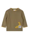 Timberland Dinosaur-appliqué Sweatshirt In Green