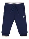 Timberland Drawstring Logo Trousers In Blue