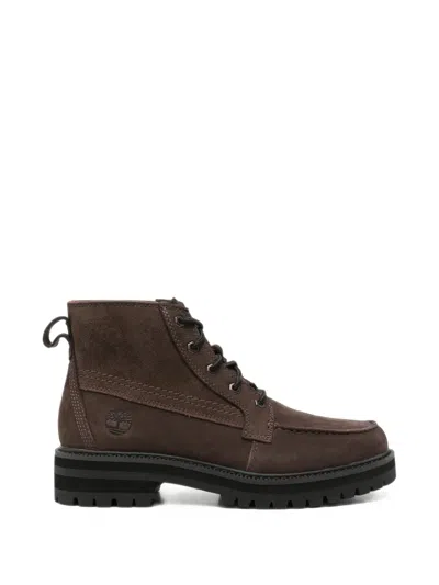 Timberland Drive Britton Lace-up Leather Boots In Brown