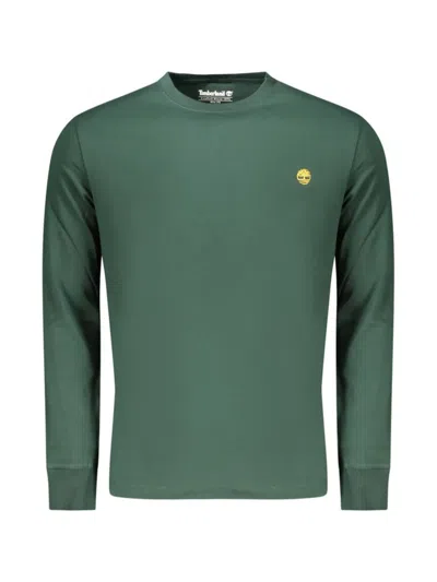 Timberland Dunstan River Long-sleeve Logo-embroidered T-shirt In Multi