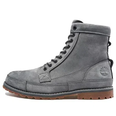 Timberland Earthkeeper Original Leather 6 Inch Boots 'dark Grey Nubuck'