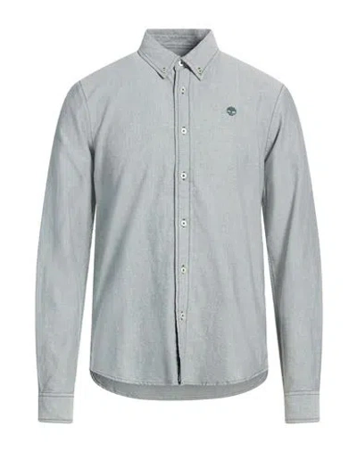 Timberland Earthkeepers Man Shirt Dark Green Size S Cotton