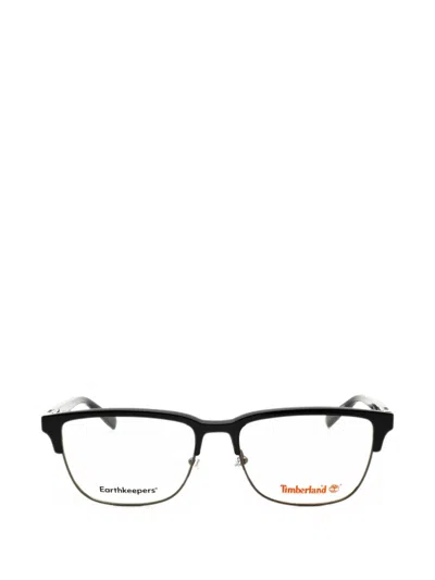 Timberland Earthkeepers Rectangle-frame Glasses In Black