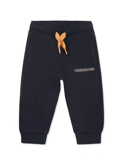 Timberland Babies' Elasticated Drawstring Tracksuit Bottoms In Blue