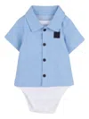 Timberland Elasticated-waist Short Set In Blue