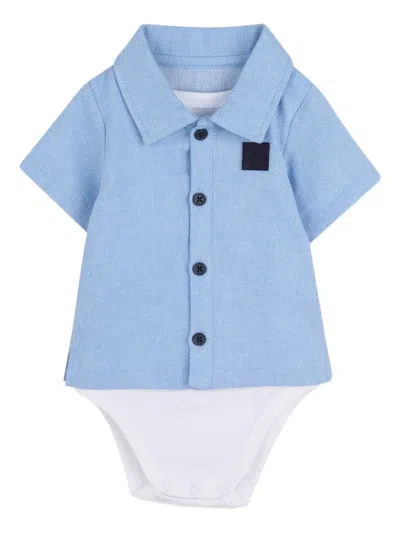 Timberland Babies' Elasticated-waist Short Set In Blue