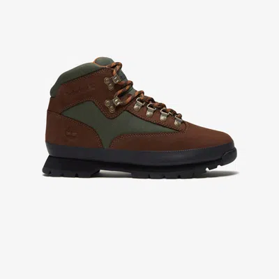 Timberland Euro Hiker In Dark Brown Nubuck
