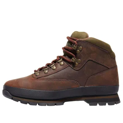 Timberland Euro Hiker Mid Boots In Braun