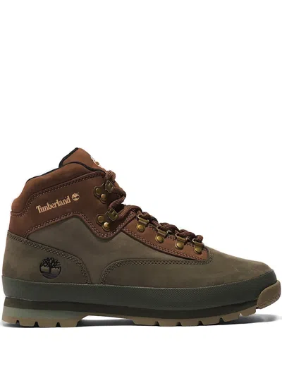 Timberland Euro Hiker Mid Boots In Brown